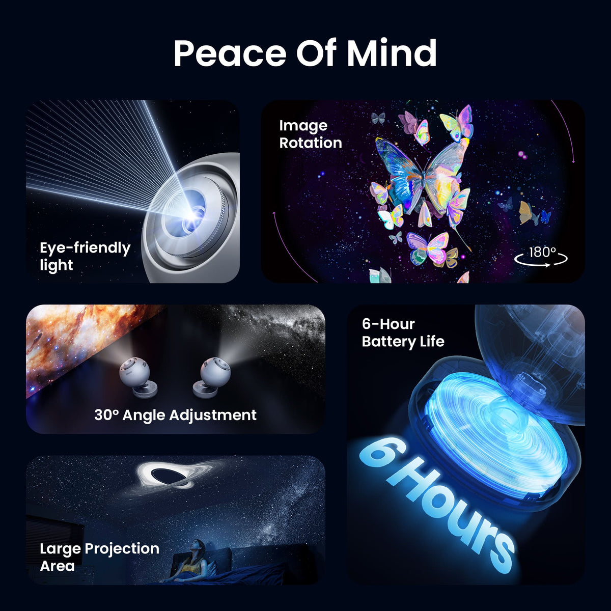 Pococo™ galaxy night lamp