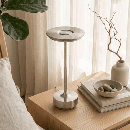 LUMIX GOLD™ Cordless Metal Table Lamp